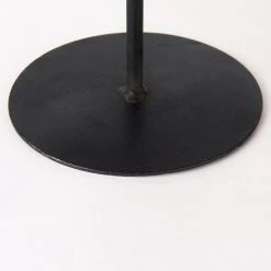 Outlet 🤩 Mercana Lorenz Light Brown Wood W/Black Metal Base Round Decorative Display Stands (Set Of 3) ✨ -Mercana Shop Lorenz Light Brown Wood w Black Metal Base Round Decorative Display Stands 28Set of 329 6