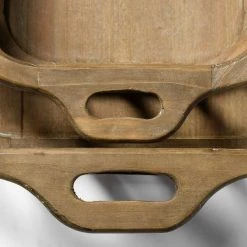 Best deal 🎁 Mercana Louis Set Of 2 Natural Wood Slated Nesting Trays - 27.6L X 14.0W X 4.9H ✨ -Mercana Shop Louis Set of 2 Natural Wood Slated Nesting Trays 6