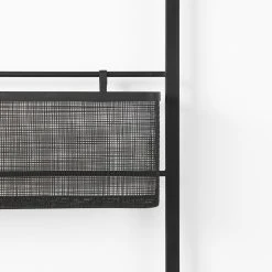 Cheap ๐ Mercana Macrinus Black Metal W/ Mesh Baskets Wall Mounted Shelf - 23.4"W X 5.5"D X 38.6"H ๐ฏ 11 Cheap ๐ Mercana Macrinus Black Metal W/ Mesh Baskets Wall Mounted Shelf - 23.4"W X 5.5"D X 38.6"H ๐ฏ -Mercana Shop Macrinus 23.4L x 5.5W x 38.6H Black Metal W Mesh Wall Mounted Shelf 4