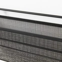 Cheap ๐ Mercana Macrinus Black Metal W/ Mesh Baskets Wall Mounted Shelf - 23.4"W X 5.5"D X 38.6"H ๐ฏ 12 Cheap ๐ Mercana Macrinus Black Metal W/ Mesh Baskets Wall Mounted Shelf - 23.4"W X 5.5"D X 38.6"H ๐ฏ -Mercana Shop Macrinus 23.4L x 5.5W x 38.6H Black Metal W Mesh Wall Mounted Shelf 5