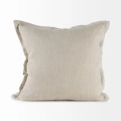 Best Pirce 🔔 Mercana Mae 14L X 26W Beige Fabric Decorative Pillow Cover 🧨 -Mercana Shop Mae 14L x 26W Beige Fabric Decorative Pillow Cover 9