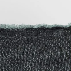 Hot Sale โ Mercana Malia Dark Gray Fabric W/ Teal Fringed Edges Pillow Cover ๐งจ 21 Hot Sale โ Mercana Malia Dark Gray Fabric W/ Teal Fringed Edges Pillow Cover ๐งจ -Mercana Shop Malia 14L x 26W Dark Gray Fabric Fringed Decorative Pillow Cover 6