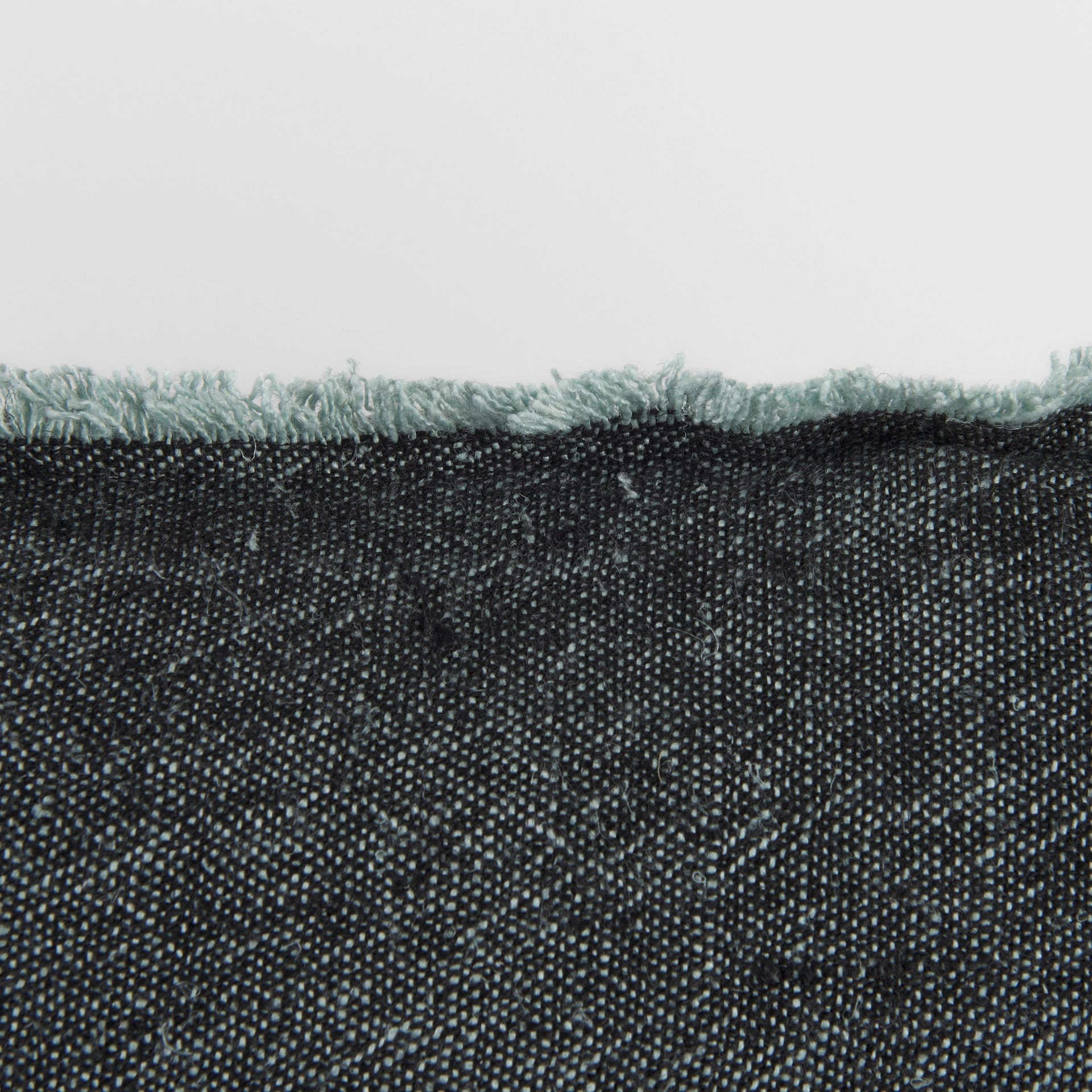 Hot Sale โ Mercana Malia Dark Gray Fabric W/ Teal Fringed Edges Pillow Cover ๐งจ 7 Hot Sale โ Mercana Malia Dark Gray Fabric W/ Teal Fringed Edges Pillow Cover ๐งจ - Image 7