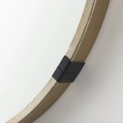 Cheapest 🌟 Mercana Melissa 23" Small Round Gold Metal Wall Mirror 🌟 -Mercana Shop Melissa 2322 Small Round Gold Metal Wall Mirror 4