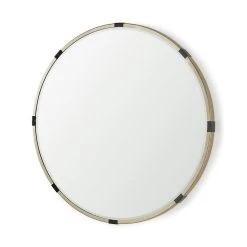 Cheapest 🌟 Mercana Melissa 23" Small Round Gold Metal Wall Mirror 🌟 -Mercana Shop Melissa 2322 Small Round Gold Metal Wall Mirror 8