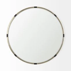 Cheapest 🌟 Mercana Melissa 23" Small Round Gold Metal Wall Mirror 🌟 -Mercana Shop Melissa 2322 Small Round Gold Metal Wall Mirror 9