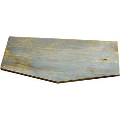 Top 10 🔔 Mercana Acervius II 30 X 14 Gray And Gold Rustic Add-on Shelf Top - 30.0L X 14.0W X 1.0H 🌟