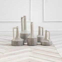 Wholesale 😉 Mercana Burton (Small) Grey Ceramic Vase 🛒 -Mercana Shop Mercana Burton Small Grey Ceramic Vase 9b8c5f47 7d5e 4d0c 8107 bc97fc3799e4