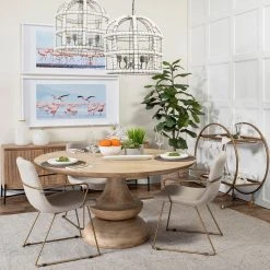 Buy ⌛ Mercana Carola Gold Frame Two-Tier Glass Shelves W/Stemware Holder Bar Cart - 36.25L X 18.0W X 40.25H 🎁 -Mercana Shop Mercana Carola Gold Frame Two Tier Glass Shelves w Stemware Holder Bar Cart 11