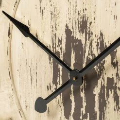 Budget ❤️ Mercana Devonshire 42" Round Oversized Farmhouse Wall Clock - 42.0L X 42.1W X 3.1H 🌟 -Mercana Shop Mercana Devonshire 4222 Round Oversized Farmhouse Wall Clock 2