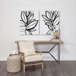 New 🔥 Mercana Harman II Off-White Fabric Seat W/ Ash Wood Frame Accent Chair - 24" W X 30" D X 31"H 🧨 -Mercana Shop Mercana Harman II Off White Fabric Seat w Ash Wood Frame Accent Chair 1