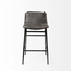 Cheap 🎁 Mercana Kavalan 36" Cream Upholstered Seat Black Metal Base Stool 🧨 -Mercana Shop Mercana Kavalan 3622 Cream Upholstered Seat Black Metal Base Stool 7