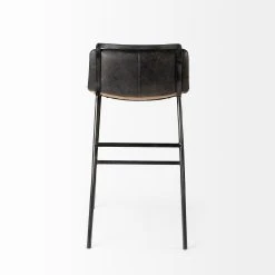 Cheap 🎁 Mercana Kavalan 36" Cream Upholstered Seat Black Metal Base Stool 🧨 -Mercana Shop Mercana Kavalan 3622 Cream Upholstered Seat Black Metal Base Stool 9