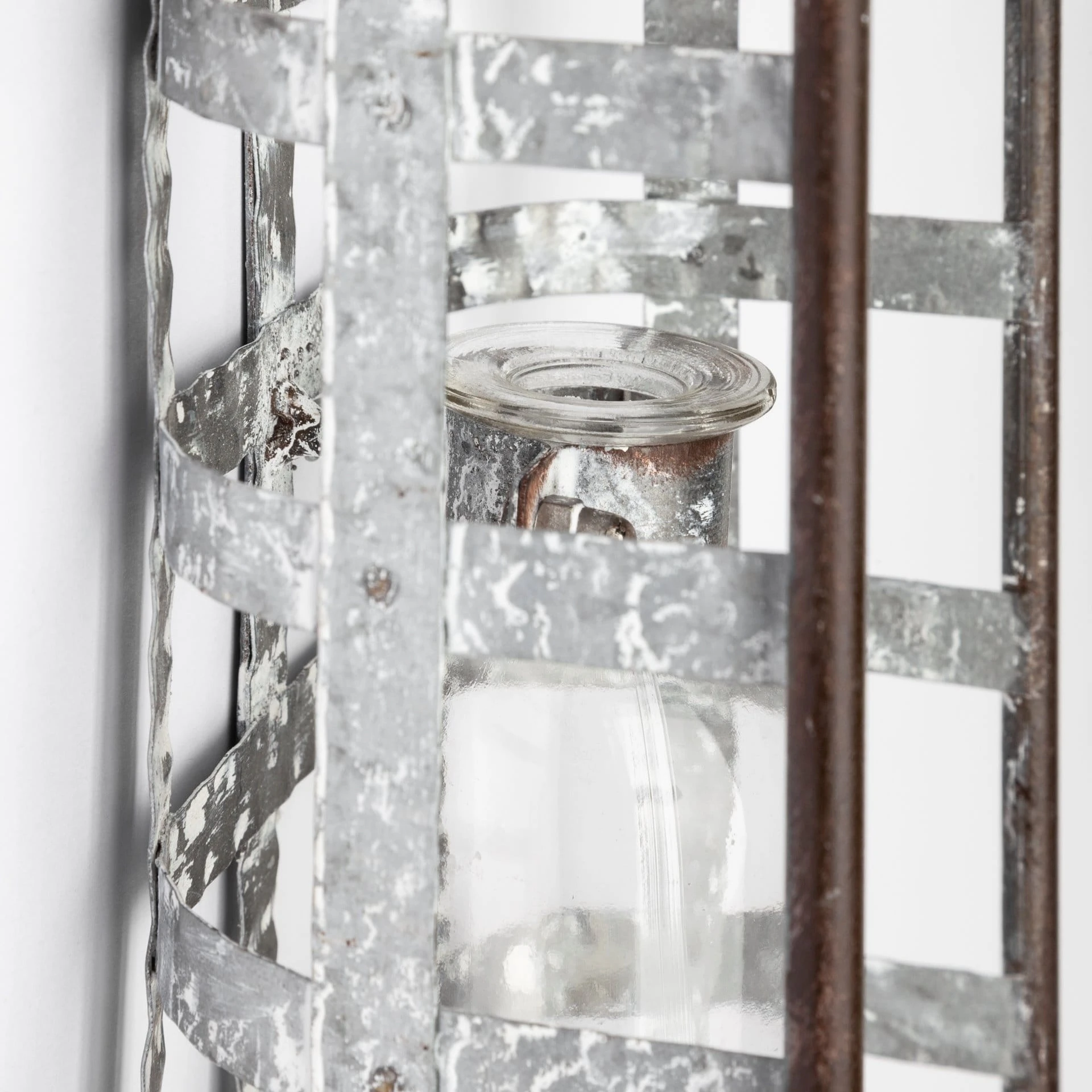 Best Sale 🔔 Mercana Margaret Wall Mounted Basket W/Glass Bottle For Botanicals Or Floral - 5.9L X 3.2W X 16.9H 👏 3 Best Sale 🔔 Mercana Margaret Wall Mounted Basket W/Glass Bottle For Botanicals Or Floral - 5.9L X 3.2W X 16.9H 👏 - Image 3