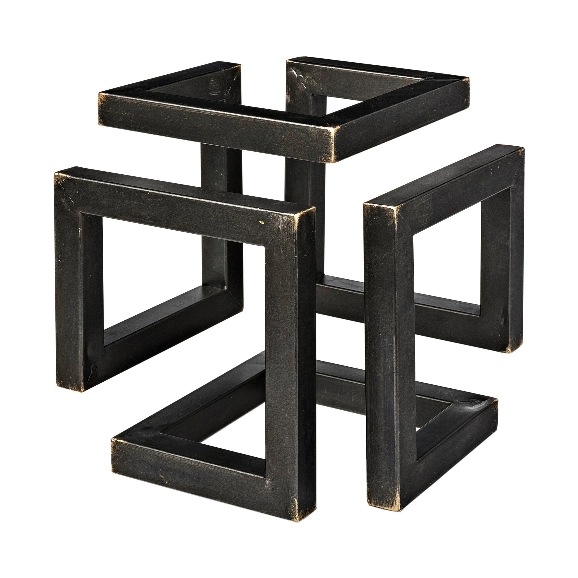 Cheapest ๐ฅฐ Mercana Octothorp Black Metal Cube-Like Sculpture - 8"W X 8"D X 8"H ๐ 1 Cheapest ๐ฅฐ Mercana Octothorp Black Metal Cube-Like Sculpture - 8"W X 8"D X 8"H ๐