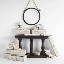 Wholesale 🌟 Mercana Pendula 27L X 27H Round Metal Frame Mirror 👏