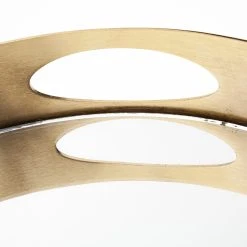 Top 10 ⭐ Mercana Serkis Gold Metal Mirrored Base Round Tray 🛒 -Mercana Shop Mercana Serkis Gold Metal Mirrored Base Round Tray 3