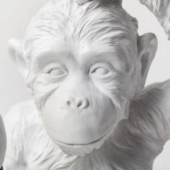Top 10 🛒 Mercana Simia White Resin Playful Monkey Table Lamp - 9"W X 9"D X 12"H 👍 -Mercana Shop Mercana Simia 281222H29 White Resin Playful Monkey Table Lamp 4