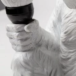 Top 10 🛒 Mercana Simia White Resin Playful Monkey Table Lamp - 9"W X 9"D X 12"H 👍 -Mercana Shop Mercana Simia 281222H29 White Resin Playful Monkey Table Lamp 6