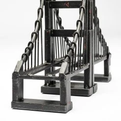 Coupon 👏 Mercana Suspension Wrought Iron Suspension Bridge Bookend - 19.0L X 3.9W X 10.0H 🎉 15 Coupon 👏 Mercana Suspension Wrought Iron Suspension Bridge Bookend - 19.0L X 3.9W X 10.0H 🎉 -Mercana Shop Mercana Suspension Wrought Iron Suspension Bridge Bookend 3