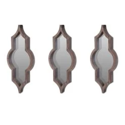 Flash Sale ⭐ Mercana Tamanar 15.0 X 3.0 X 34.1 Black Wood Frame Wall Mirror 😀 -Mercana Shop Mercana Tamanar 15 x 34 Brown Wood Frame Mirror