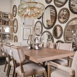 Brand new 😉 Mercana Tenton II Grey Fabric Seat Medium Brown Wood Frame (set Of 2) Dining Chair - 23.5L X 19.0W X 36.8H 🛒 -Mercana Shop Mercana Teton II 28Set of 229 Dining Chair 6