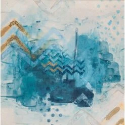 Promo 🛒 Mercana WaterShed I ( 30 X 30 ) Made To Order Canvas Art 🌟