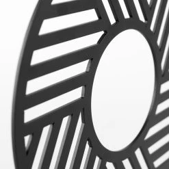 New 🥰 Mercana Micra 11.0L X 3.0W X 13.4H Matte Black Metal Decorative Object On A Stand ✨ -Mercana Shop Micra 11.0L x 3.0W x 13.4H Matte Black Metal Decorative Object on a Stand 11