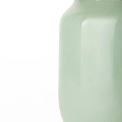 Wholesale ⭐ Mercana Minty 5.7L X 5.7W X 16.8H Green Glass Vase W/Matte Gold Metal Neck Cuff 🥰 -Mercana Shop Minty 5.7L x 5.7W x 16.8H Green Glass Vase W Matte Gold Metal Neck Cuff 13