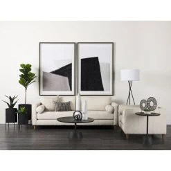 Buy 🧨 Mercana Miriam 13L X 21W Beige And Black Fabric Ikat Patterned Decorative Pillow Cover ✨ -Mercana Shop Miriam 13L x 21W Beige and Black Fabric Ikat Patterned Decorative Pillow Cover 9