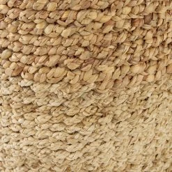 Best deal 🥰 Mercana Morocco 15.7L X 15.7 (Set Of 3) Brown Two Tone Water Hyacinth And Cornhusk Round Basket W/ Handles ⭐ -Mercana Shop Morocco 15.7L x 15.7 28Set of 329 Brown Two Tone Water Hyacinth and Cornhusk Round Basket W Handles 5