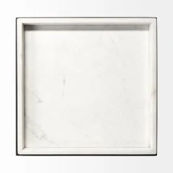 Best reviews of 🎁 Mercana Nathan II 18" X 20" Square Top White Marble And Black Metal End/Side Table ⌛ -Mercana Shop Nathan II 1822 x 2022 Square Top White Marble and Black Metal End Side Table 5