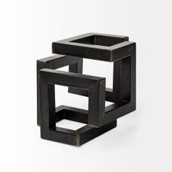 Cheapest ๐ฅฐ Mercana Octothorp Black Metal Cube-Like Sculpture - 8"W X 8"D X 8"H ๐ 12 Cheapest ๐ฅฐ Mercana Octothorp Black Metal Cube-Like Sculpture - 8"W X 8"D X 8"H ๐ -Mercana Shop Octothorp I Black Metal Cube Like Sculpture 3