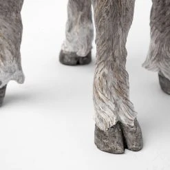 Best Pirce 👏 Mercana Pan Small Gray Ceramic Hoofed Table Candle Holder 😍 -Mercana Shop Pan Small Gray Ceramic Hoofed Table Candle Holder 1