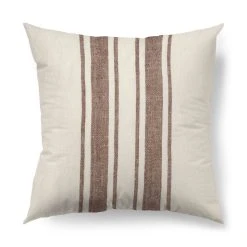 Hot Sale ๐ Mercana Phebe 18 X 18 Cream With Brown Stripes Decorative Pillow Cover ๐คฉ 20 Hot Sale ๐ Mercana Phebe 18 X 18 Cream With Brown Stripes Decorative Pillow Cover ๐คฉ -Mercana Shop Phebe 18 x 18 Cream With Brown Stripes Decorative Pillow Cover 9