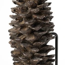Best reviews of 🎁 Mercana Pinterra (Large) 4L X 4W Brown Resin Pinecone Replica 👏 -Mercana Shop Pinterra 28Large29 4L x 4W Brown Resin Pinecone Replica 12