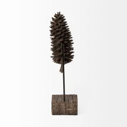 Best reviews of 🎁 Mercana Pinterra (Large) 4L X 4W Brown Resin Pinecone Replica 👏 -Mercana Shop Pinterra 28Large29 4L x 4W Brown Resin Pinecone Replica 3