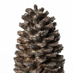 Best reviews of 🎁 Mercana Pinterra (Large) 4L X 4W Brown Resin Pinecone Replica 👏 -Mercana Shop Pinterra 28Large29 4L x 4W Brown Resin Pinecone Replica 4