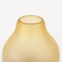 Deals 😍 Mercana Pyla Large Yellow/Brown Glass Sand Dune Inspired Vase ✔️ -Mercana Shop Pyla Large Yellow Brown Glass Sand Dune Inspired Vase 9