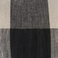 Promo ✨ Mercana Raquel Beige And Black Fabric Plaid Decorative Pillow Cover 🔔 -Mercana Shop Raquel 13L x 21W Beige and Black Fabric Plaid Decorative Pillow Cover 14