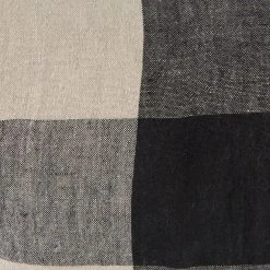 Promo ✨ Mercana Raquel Beige And Black Fabric Plaid Decorative Pillow Cover 🔔 -Mercana Shop Raquel 13L x 21W Beige and Black Fabric Plaid Decorative Pillow Cover 6