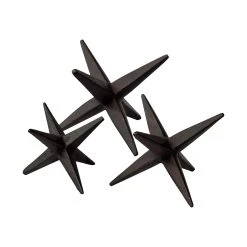 Top 10 โ๏ธ Mercana Rhea Dark Brown Cast Iron Jacks, Set Of 3 - 5.1L X 5.1W X 3.9H ๐