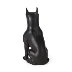 Discount 🥰 Mercana Rocky 4L X 5W Black Resin Boxer 🐕 Dog - 3.5L X 5.2W X 9.1H 🧨 -Mercana Shop Rocky 4L x 5W Black Resin Boxer Dog 3
