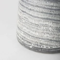 Best deal 🌟 Mercana Serena II (Large) Gray/White Textured Metal Jug 😍 -Mercana Shop Serena II 28Large29 Gray White Textured Metal Jug 8