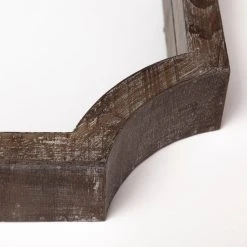 Cheapest ✨ Mercana Shrouda II Brown Wooden Mirrored Bottom Tray - 24"W X 24"D X 6"H 🛒 -Mercana Shop Shrouda II Brown Wooden Mirrored Bottom Tray 3