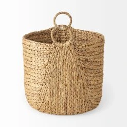 Best deal 🔥 Mercana Sivan 19.7L X 19.7W X 23.6H (Set Of 3) Light Brown Water Hyacinth Round Basket W/ Handles ⭐ 9 Best deal 🔥 Mercana Sivan 19.7L X 19.7W X 23.6H (Set Of 3) Light Brown Water Hyacinth Round Basket W/ Handles ⭐ -Mercana Shop Sivan 19.7L x 19.7W x 23.6H 28Set of 329 Light Brown Water Hyacinth Round Basket W Handles 2
