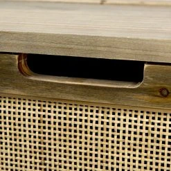 Deals ✔️ Mercana Sonny 23.6L X 15.7W X 13.8H Set Of Two Brown Wood And Wicker W/ Metal Detail Rectangular Boxes - 23.6L X 15.7W X 13.8H ❤️ 14 Deals ✔️ Mercana Sonny 23.6L X 15.7W X 13.8H Set Of Two Brown Wood And Wicker W/ Metal Detail Rectangular Boxes - 23.6L X 15.7W X 13.8H ❤️ -Mercana Shop Sonny 23.6L x 15.7W x 13.8H Set of Two Brown Wood and Wicker W Metal Detail Rectangular Boxes 5