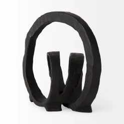 Cheapest ✨ Mercana Stanislaw II Black Metal Infinite Ribbon Sculpture - 8.3"L X 4.7"W X 8.3"H ✨ -Mercana Shop Stanislaw II Black Metal Infinite Ribbon Sculpture 2