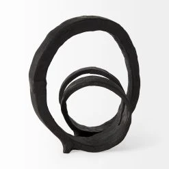 Cheapest ✨ Mercana Stanislaw II Black Metal Infinite Ribbon Sculpture - 8.3"L X 4.7"W X 8.3"H ✨ -Mercana Shop Stanislaw II Black Metal Infinite Ribbon Sculpture 3