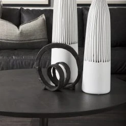 Cheapest ✨ Mercana Stanislaw II Black Metal Infinite Ribbon Sculpture - 8.3"L X 4.7"W X 8.3"H ✨ -Mercana Shop Stanislaw II Black Metal Infinite Ribbon Sculpture 8